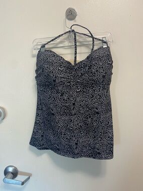 Plus Size Halter Swim Top